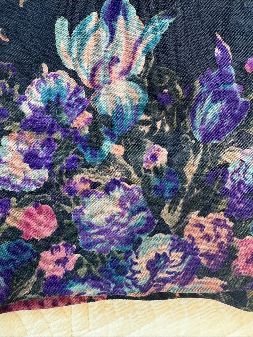 Brooks Brothers vintage Wool Floral Skirt Size 14 Made in USA - Picture 6 of 9